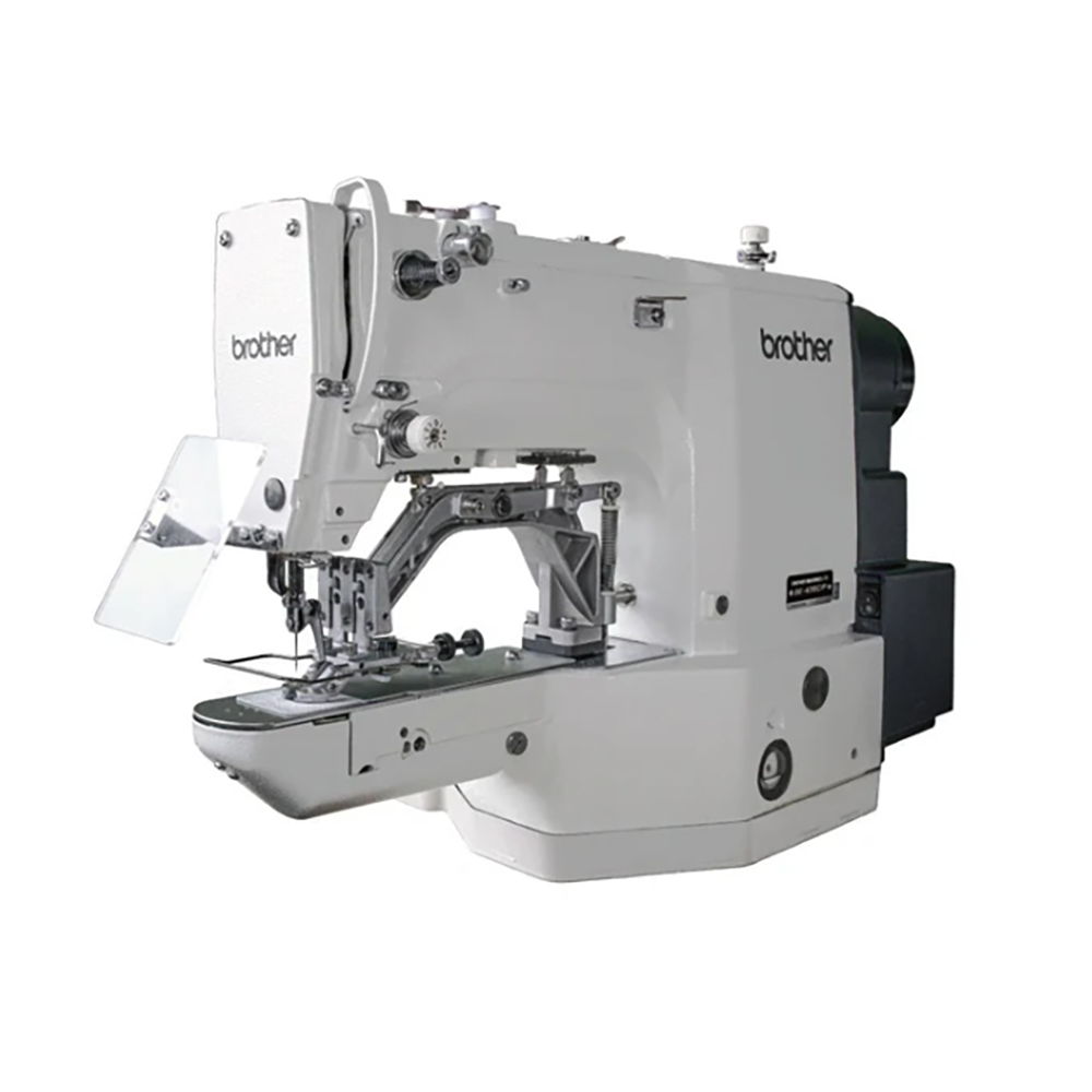 Brother Electronic Direct Drive Lockstitch Button Machine.