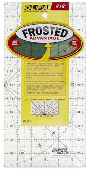 Frosted Acrylic Ruler