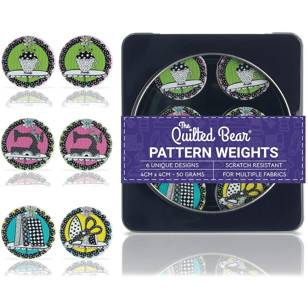The Quilted Bear Pattern Weights