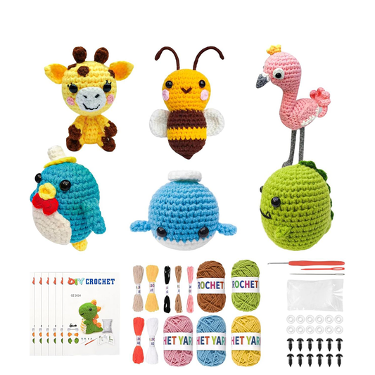 Animal Plush Crochet Kit
