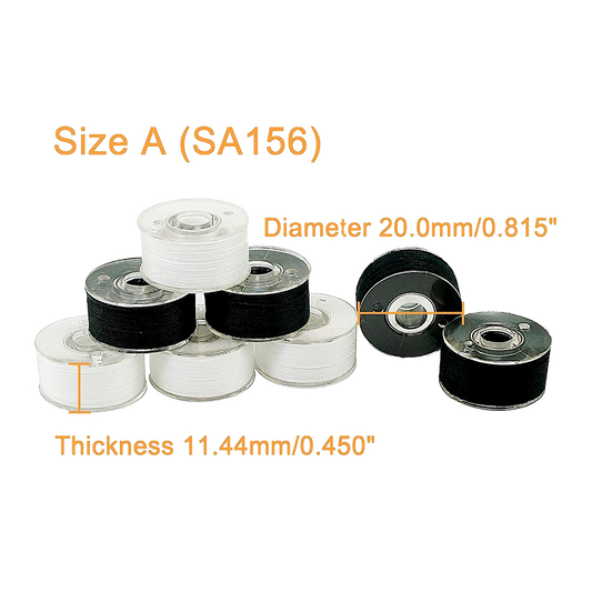 Bobbin Thread Plastic Size A SA156