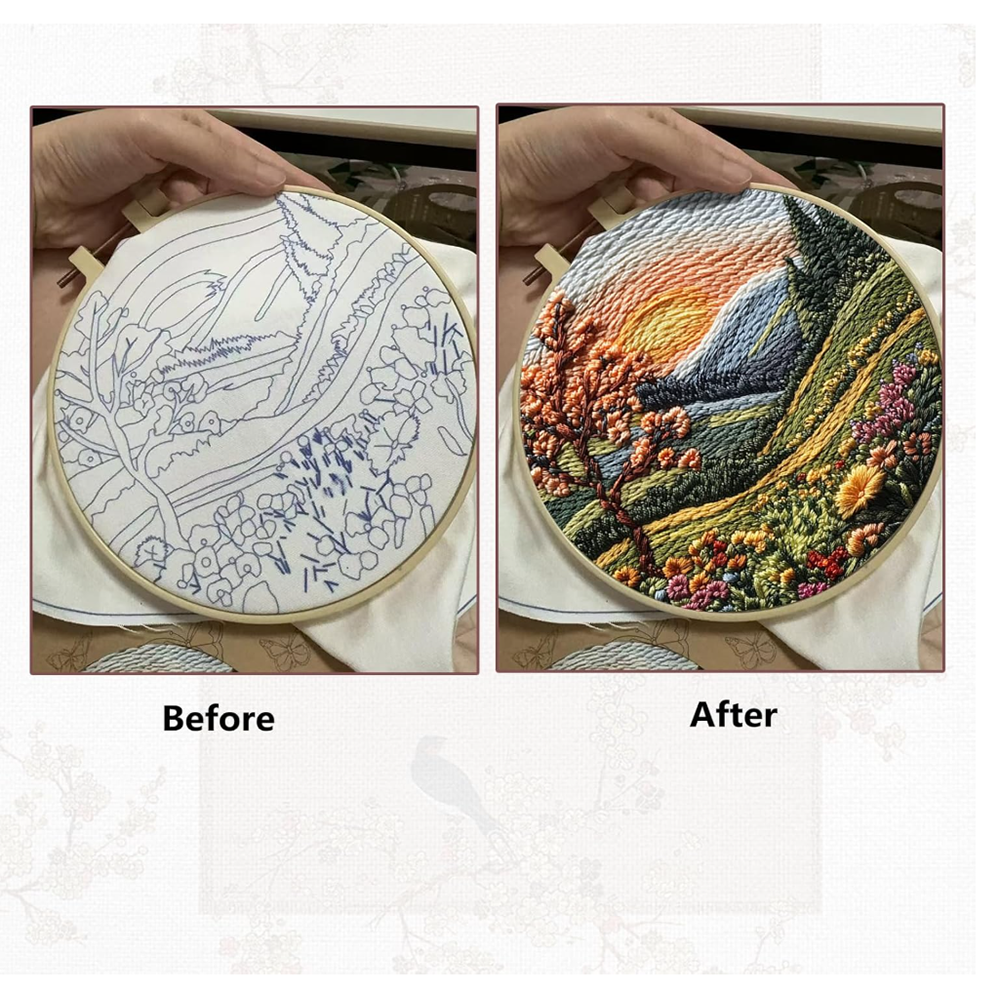 Hzkokon Embroidery Kit