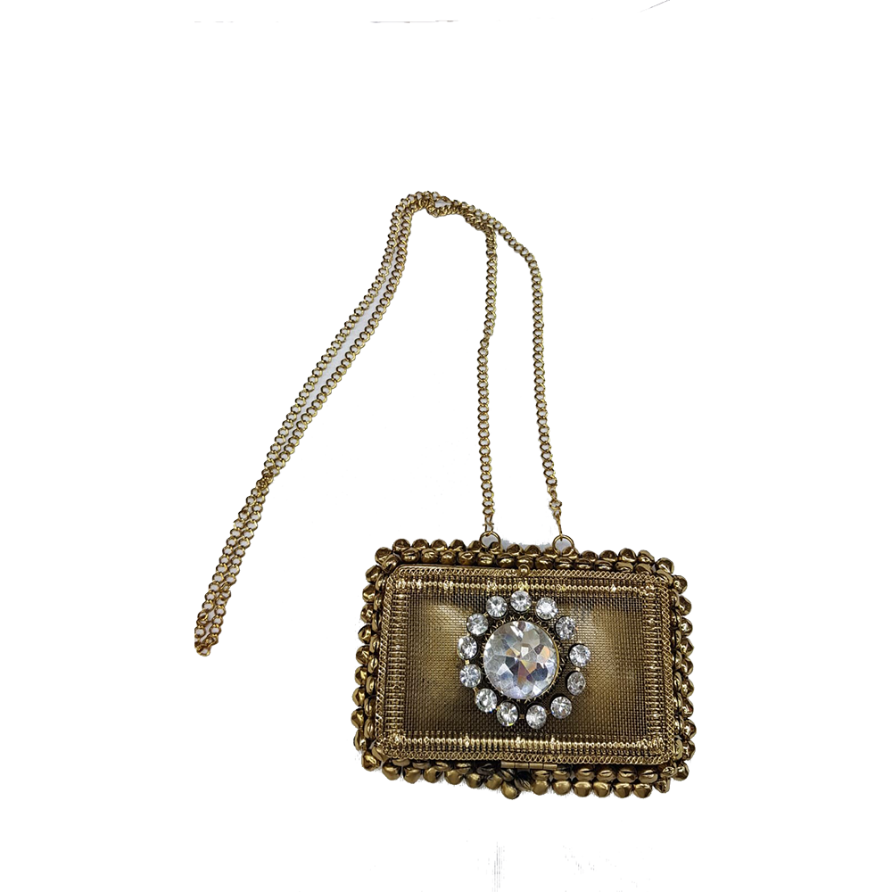 Metal Acrylic Clutch