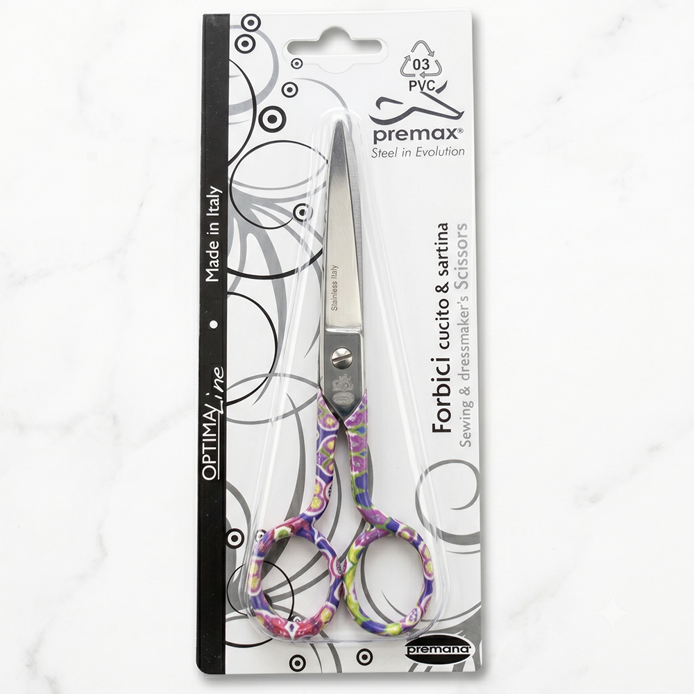 Premax dressmakers scissors buy Kuwait

Angle/side shot:
Premax fabric scissors price Kuwait

Blade close-up:
Premax dressmaker shears sharp blades for fabric

Handle/detail shot:
Ergonomic grip dressmaking scissors for tailoring