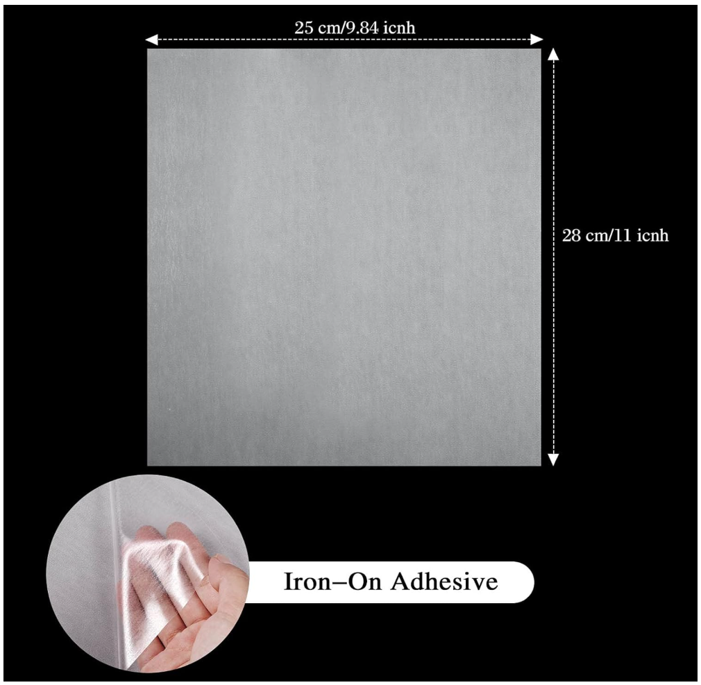 Iron on Adhesive Patch Sheet
