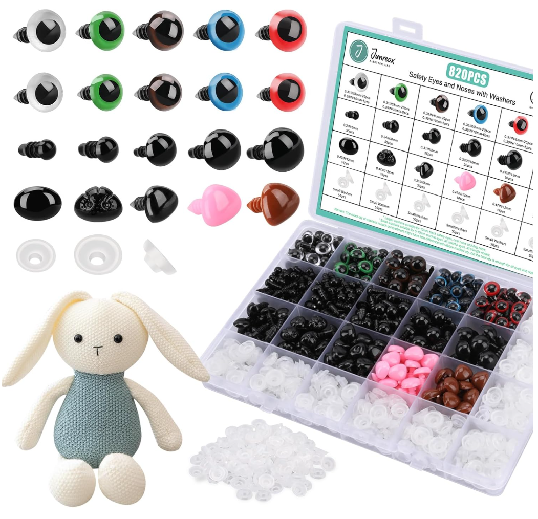 Safety Eyes for Crochet Dolls