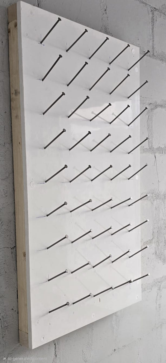 Wooden Thread Hanging Frame