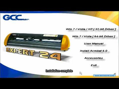GCC EX II-24LX Cutting Plotter Expert II .60cm/24-inches.