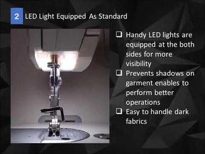 Brother S-6280A-813 Single Needle Direct Drive Lockstitch Machine